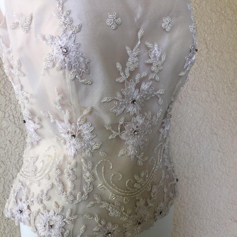 Caviar 3 pieces Dress Ivory Gold‎ 10 - Picture 4 of 8
